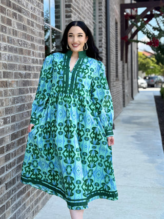 Sapphire Meadow Midi - barndoorboutiquetn