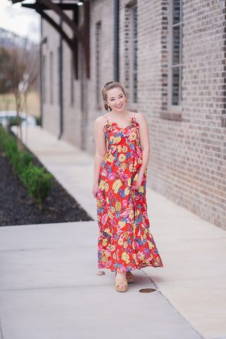 Fruit Punch Princess Midi - barndoorboutiquetn