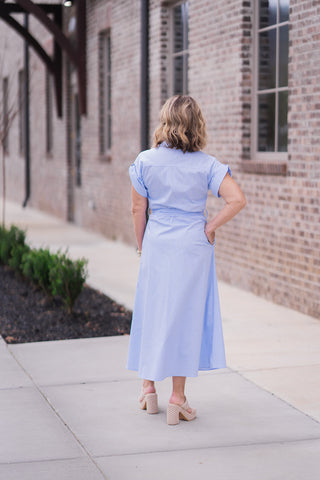 Sailing Away Midi Dress - barndoorboutiquetn