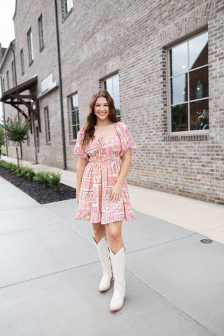 Pink Parfait Dress - barndoorboutiquetn