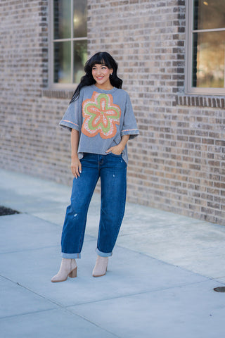 Flower Power Top - barndoorboutiquetn