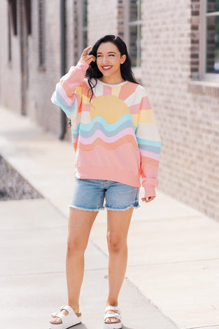 Simply Southern Sunset Sweatshirt