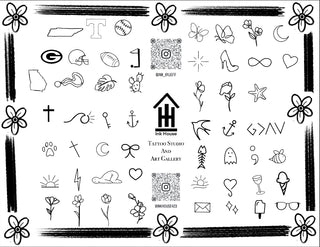 August Tiny Tattoos - barndoorboutiquetn