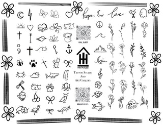 August Tiny Tattoos - barndoorboutiquetn