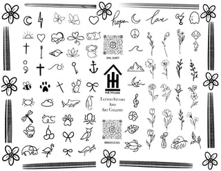 August Tiny Tattoos - barndoorboutiquetn