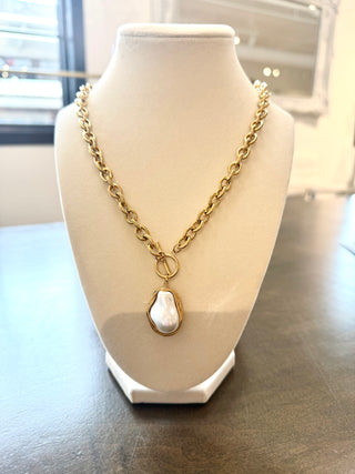 Pearl Drop Necklace - barndoorboutiquetn