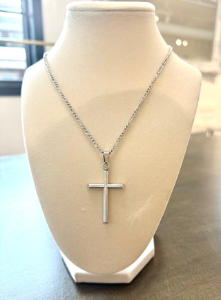 Large Cross Necklace - barndoorboutiquetn