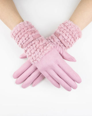 Comfy Faux Fur Gloves - barndoorboutiquetn