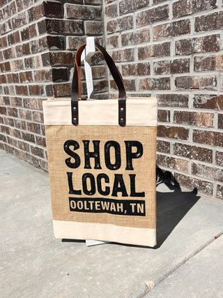 Shop Local Luxe Tote Bag - barndoorboutiquetn