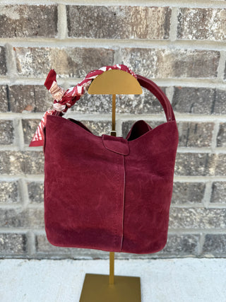 Mini Suede World Traveller Bag - barndoorboutiquetn