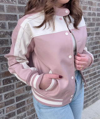 Metropolitan Mauve Moto Jacket - barndoorboutiquetn