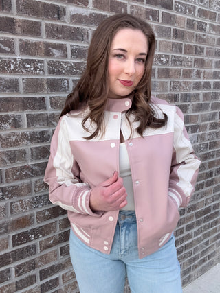 Metropolitan Mauve Moto Jacket - barndoorboutiquetn