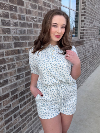 Azure Artisan Shorts - barndoorboutiquetn