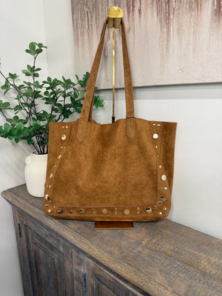 Manhattan Suede Tote