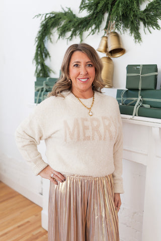 Z Supply Merry Gold Sweater