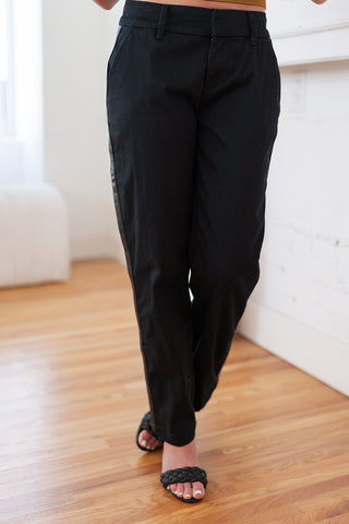 Dear John Black Tux Hampton Pant