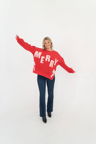 Holiday Ribbon Cheer Sweatshirt