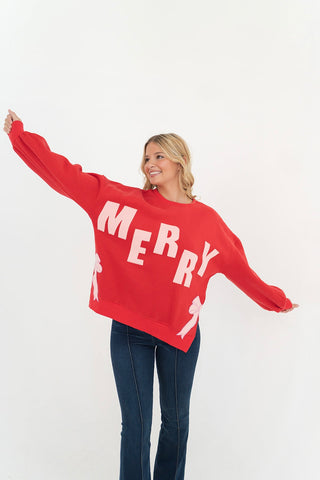 Holiday Ribbon Cheer Sweatshirt