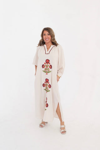 Desert Bloom Caftan Dress