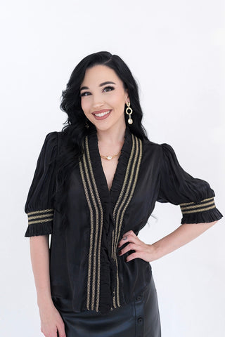 Midnight Serenade Blouse