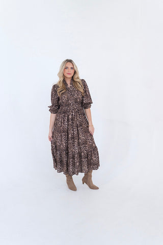 Safari Secret Midi Dress