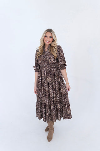Safari Secret Midi Dress