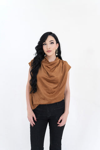 Desert Mirage Cowl Top