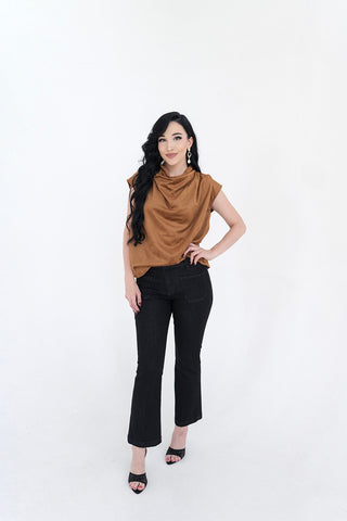 Desert Mirage Cowl Top