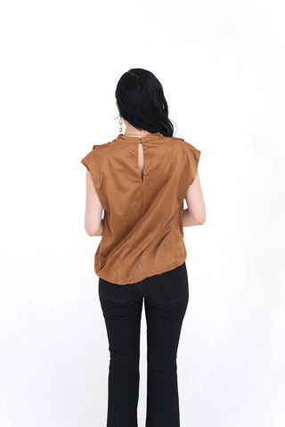 Desert Mirage Cowl Top