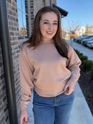 Brown Sugar Crewneck