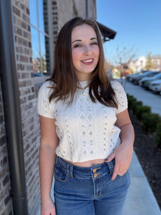 Rhinestone Radiance Top