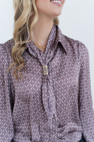 The Parisian Tie Top