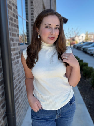 Celine Mockneck Sweater - barndoorboutiquetn