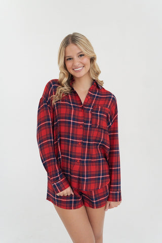 Z Supply River Plaid Button Up