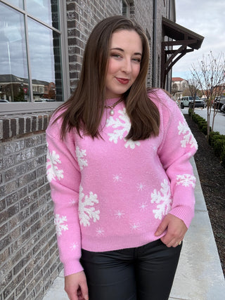 Sugarplum Snowflake Sweater