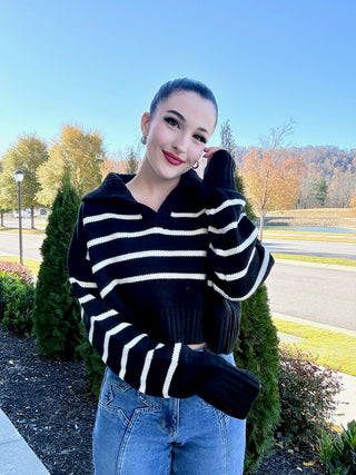 Ribbed Retreat Sweater - barndoorboutiquetn