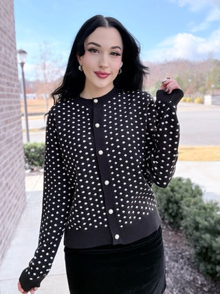 Diamond Dot Cardigan