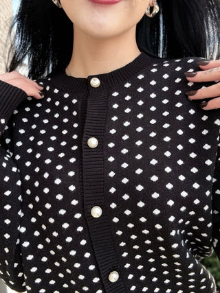 Diamond Dot Cardigan