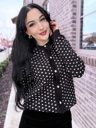 Diamond Dot Cardigan