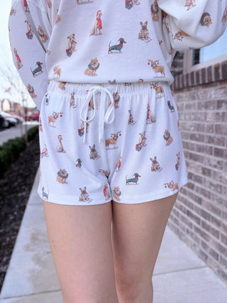 Z Supply Classic Pup Holiday Shorts