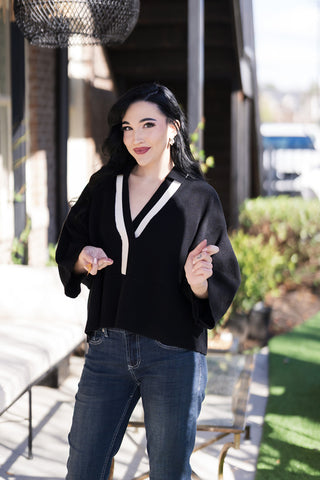 Domino Detail Top - barndoorboutiquetn