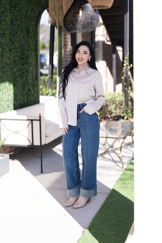 Desert Silk Ranch Shirt - barndoorboutiquetn