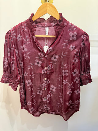 Fine Wine Blouse - barndoorboutiquetn