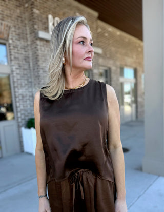 Gilded Espresso Pants - barndoorboutiquetn