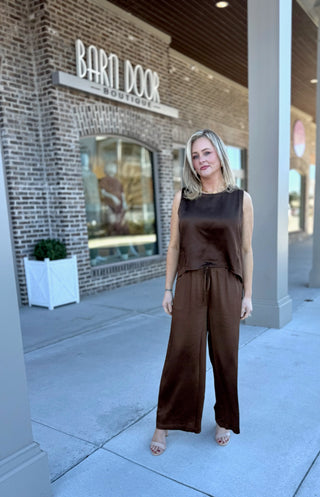 Gilded Espresso Top - barndoorboutiquetn