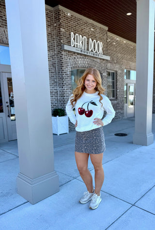 Concrete Catwalk Mini Skirt - barndoorboutiquetn