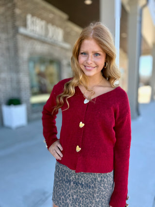 Queen of Hearts Cardigan - barndoorboutiquetn