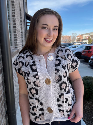 Gold Rush Leopard Knit - barndoorboutiquetn