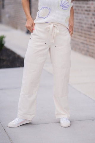 Seashell Carpenter Pants - barndoorboutiquetn