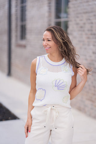 By The Seashore Knit Top - barndoorboutiquetn